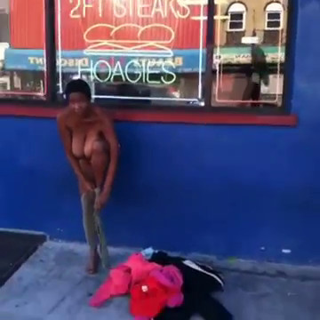 Naked Crackhead